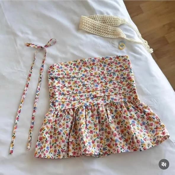 Váy Trễ Vai Nữ Tính